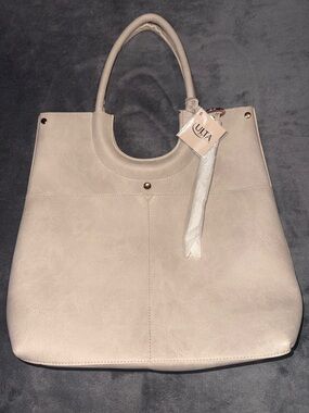 NWT Ulta Beauty Light Beige Tote
